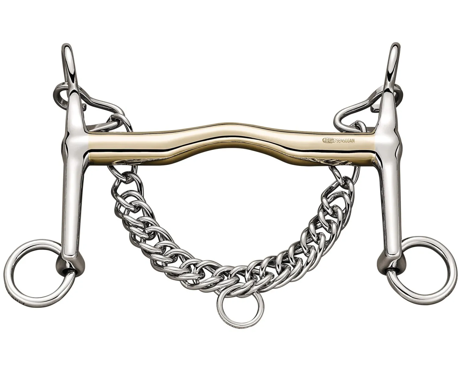 GEM-HERM SPRENGER Herm Sprenger® Sensogan® Weymouth Bit - 16 mm mouth; 11 cm shanks