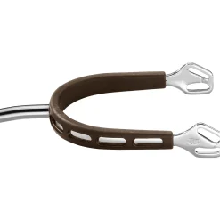 Discount GEM-HERM SPRENGER Herm Sprenger® Ultra Fit Brown Grip Small Round Rowel Spurs