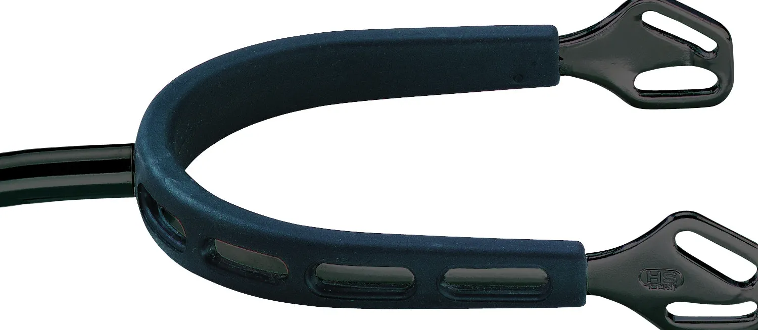 GEM-HERM SPRENGER Herm Sprenger® Ultra Fit Extra Grip Prince of Wales Spurs Black