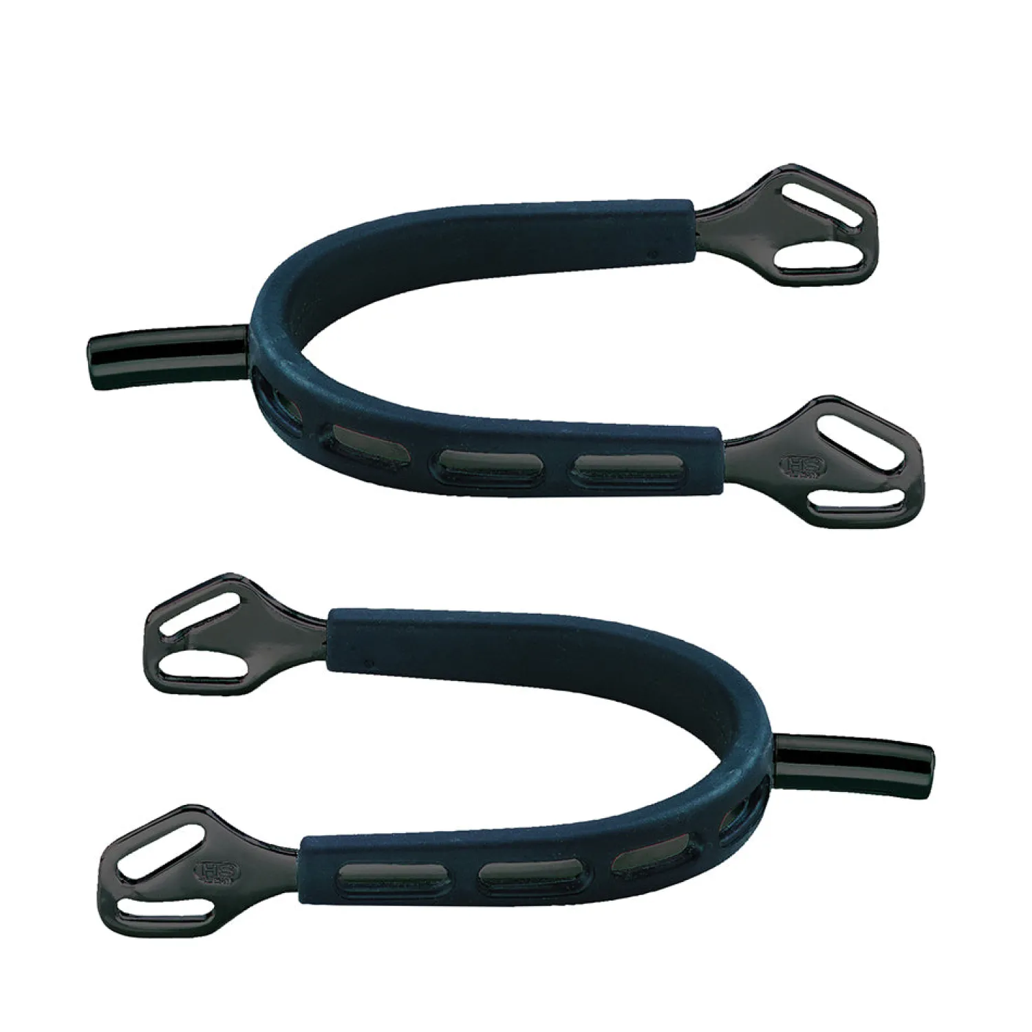 GEM-HERM SPRENGER Herm Sprenger® Ultra Fit Extra Grip Prince of Wales Spurs Black