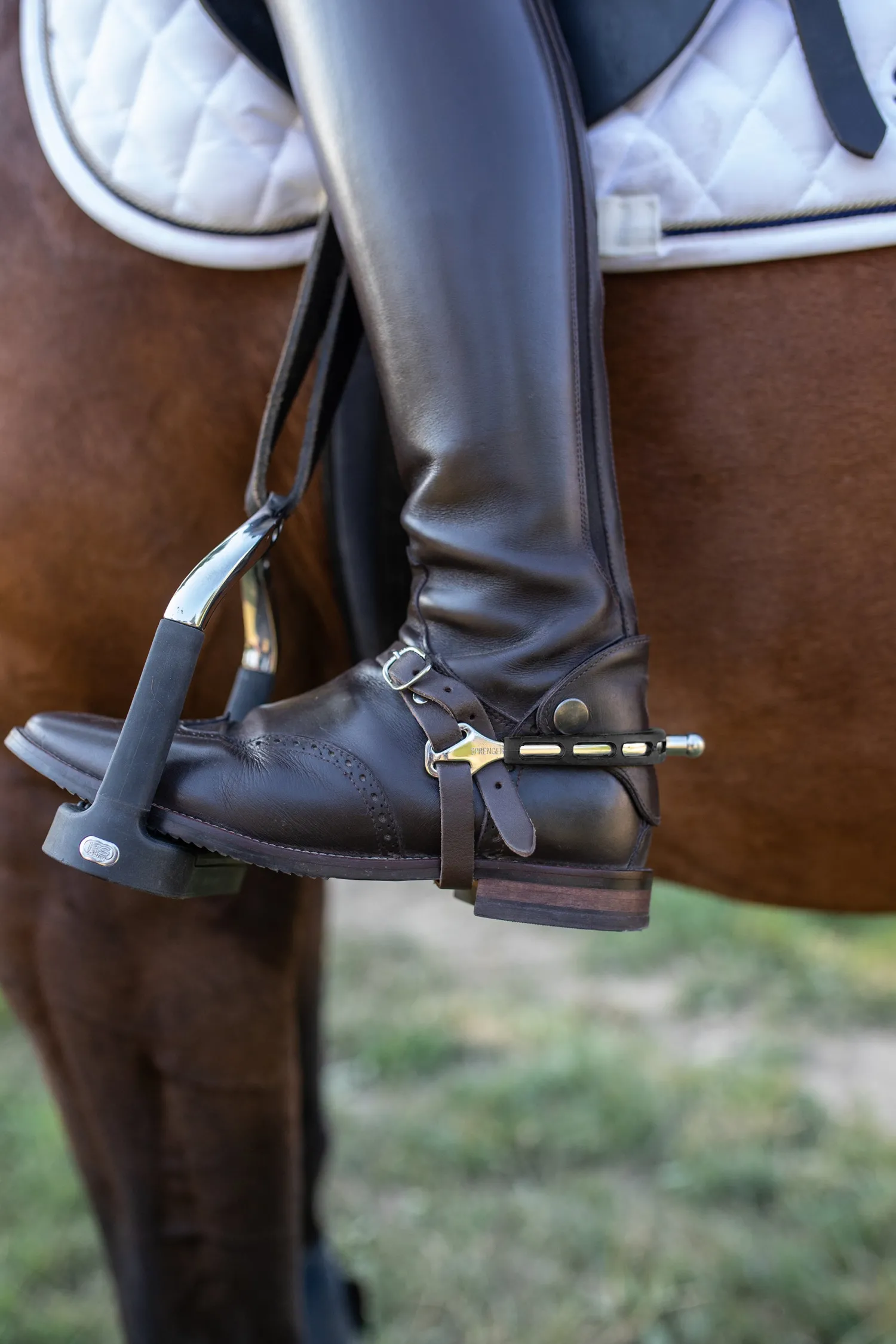 Online GEM-HERM SPRENGER Herm Sprenger® Ultra Fit Extra Grip Rounded End Spurs