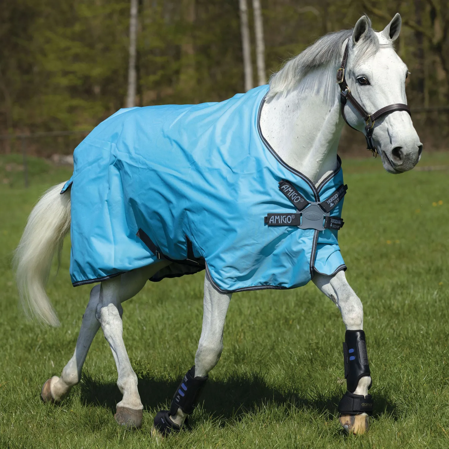 Best HORSEWARE ® Amigo® Hero 900 Lite Net Lined Turnout with Disc Front