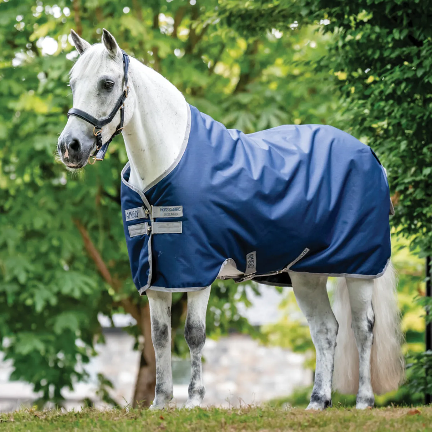 New HORSEWARE ® Ireland Amigo® Ripstop 900D Turnout 50 Gram Fleece Lined Standard Neck