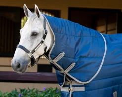New HORSEWARE ® Ireland Amigo® Ripstop Insulator Stable Plus Blanket- 550G Navy/Titanium Grey