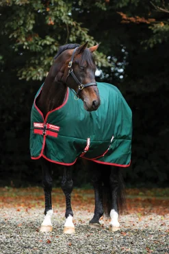 Online HORSEWARE ® Ireland Rambo® Original 1000D Heavyweight Turnout–400G Green/Red