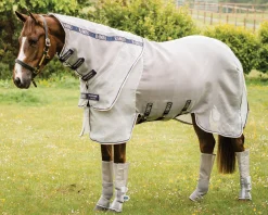 Outlet HORSEWARE ® Ireland Rambo® Protector Fly Sheet Silver/Navy