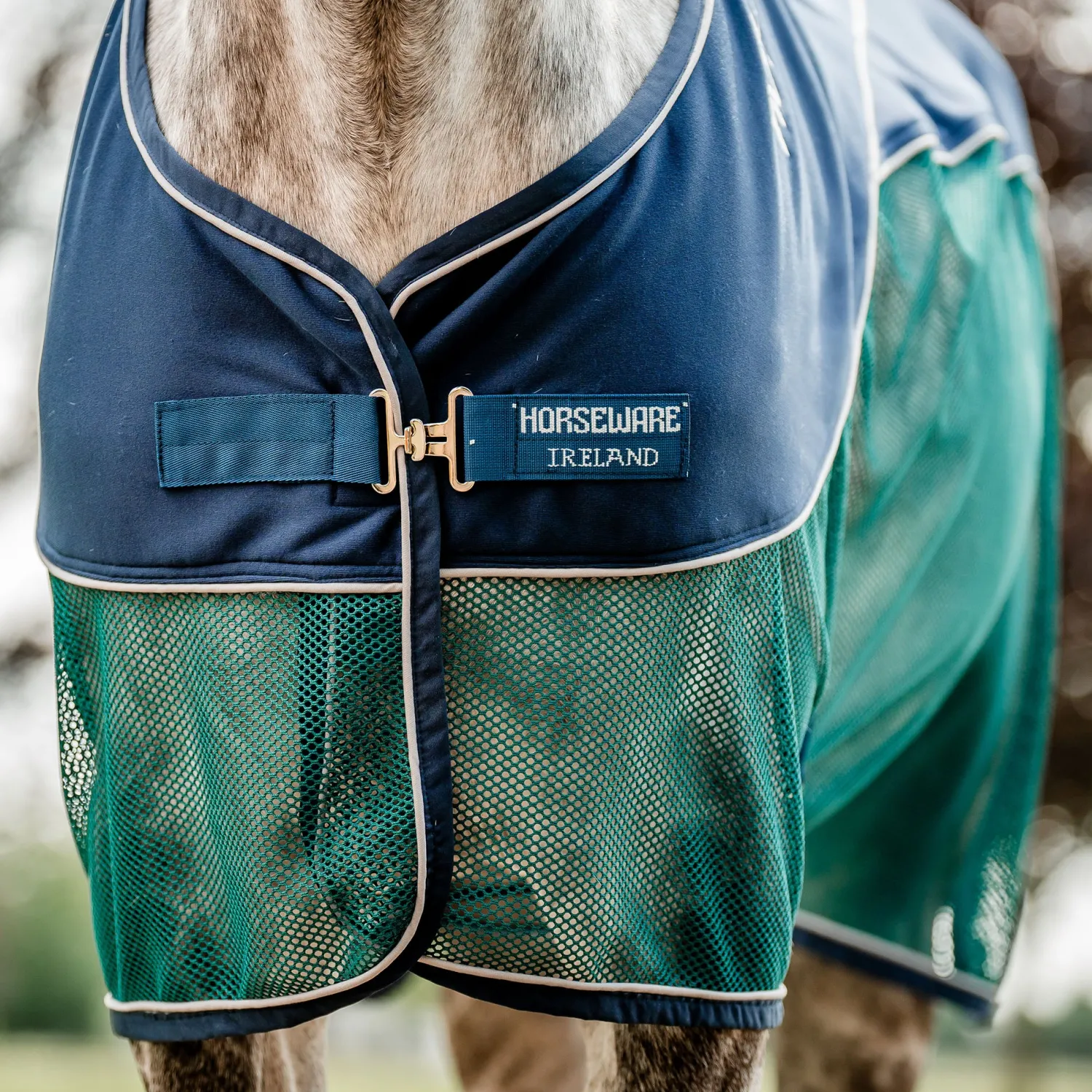 Discount HORSEWARE ® Ireland Signature Sport Cooler Navy/Hunter Green