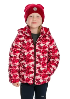 Clearance HORSEWARE ® Kids’ Quilted Padded Jacket Horse Camo Print