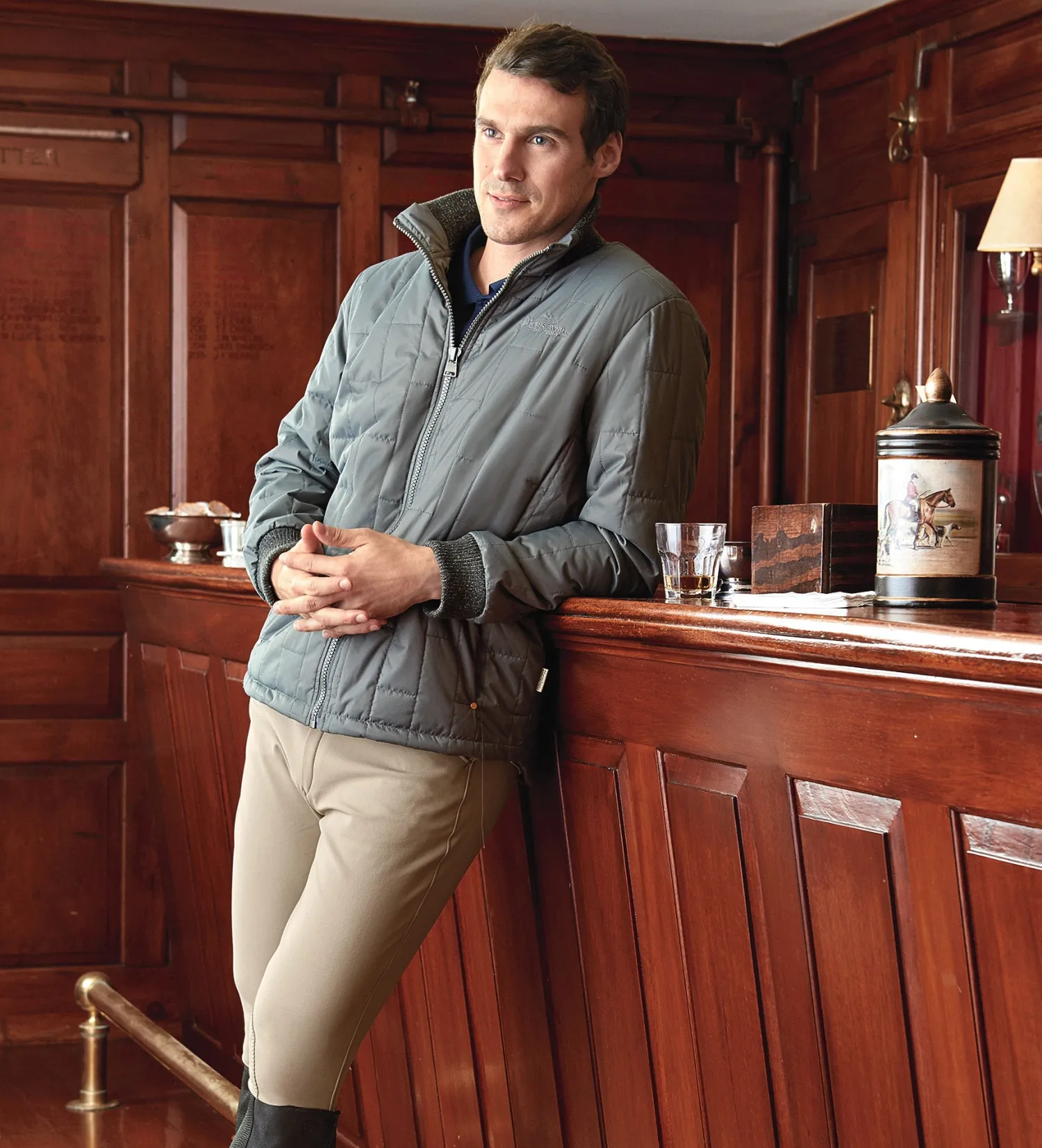 HORSEWARE ® Men's Finn Jacket Charcoal