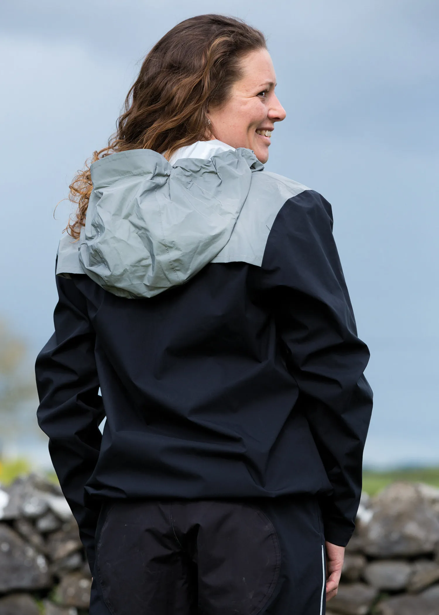 Outlet HORSEWARE ® Unisex H2O Reflective Jacket Black
