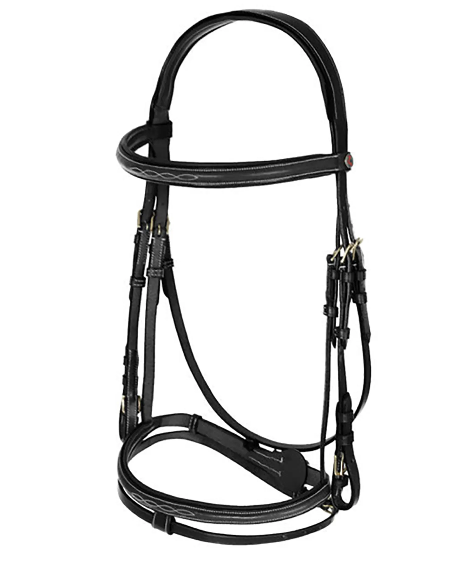 Discount EQUINAVIA Horze Constance Padded Flash Snaffle Bridle