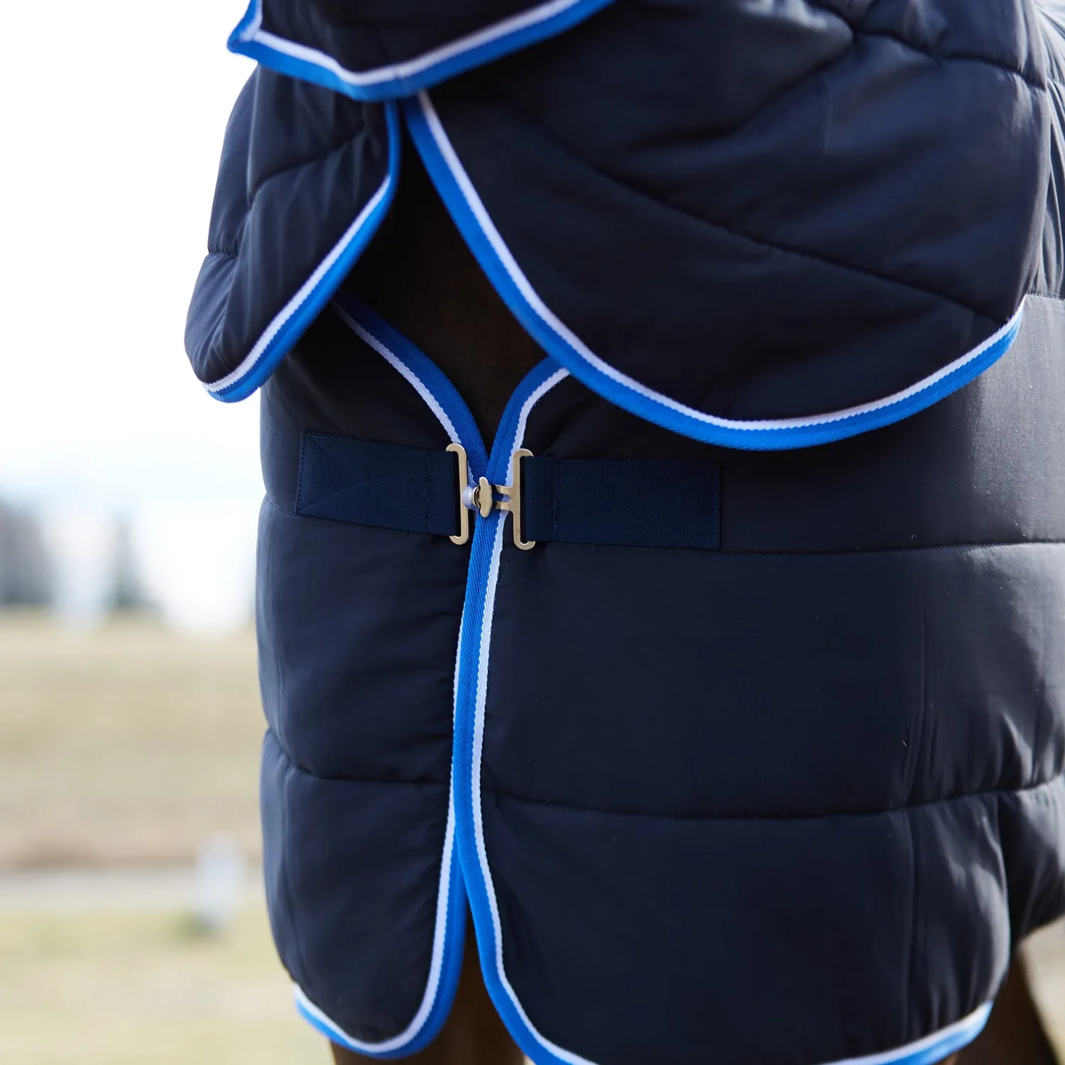 Outlet EQUINAVIA Horze Glasgow Combo 150 Gram Stable Blanket Dark Blue
