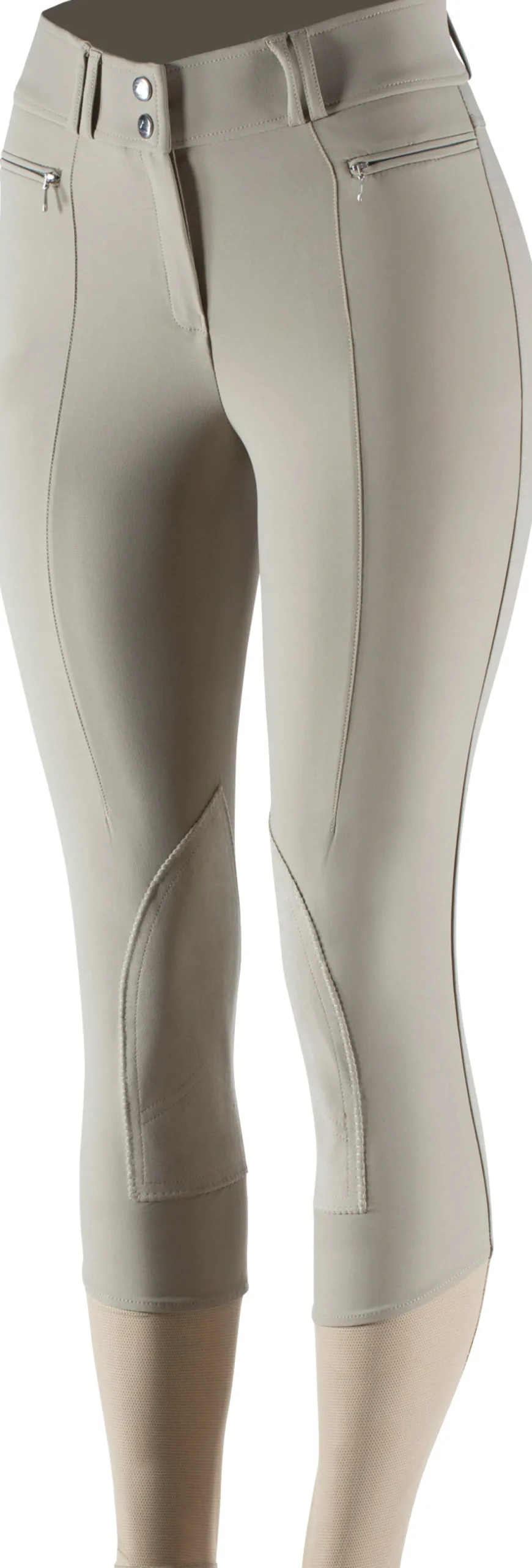 New EQUINAVIA Horze Ladies’ Angelina Synthetic Leather Knee-Patch Breech