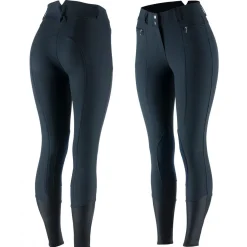 New EQUINAVIA Horze Ladies’ Angelina Synthetic Leather Knee-Patch Breech