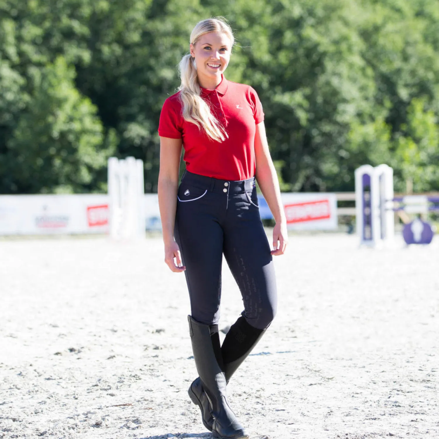 Best EQUINAVIA Horze Ladies’ Nordic Performance Full-Seat Breech with Silicone Grip