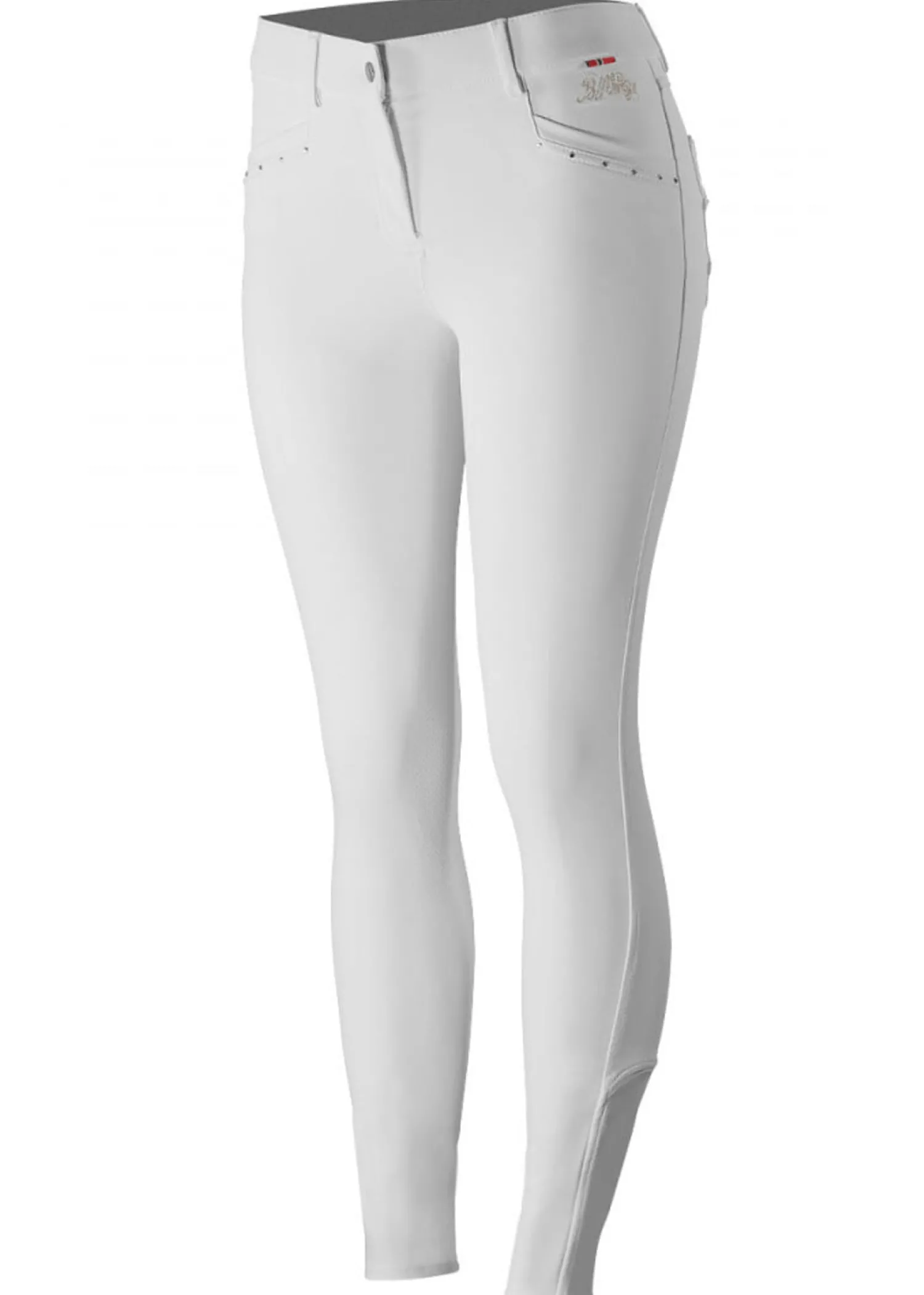 Clearance EQUINAVIA Horze Ladies’ Olivia Knee-Patch Breech with Silicone Grip