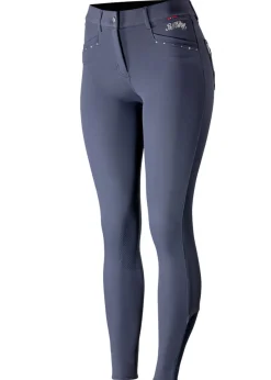 Clearance EQUINAVIA Horze Ladies’ Olivia Knee-Patch Breech with Silicone Grip