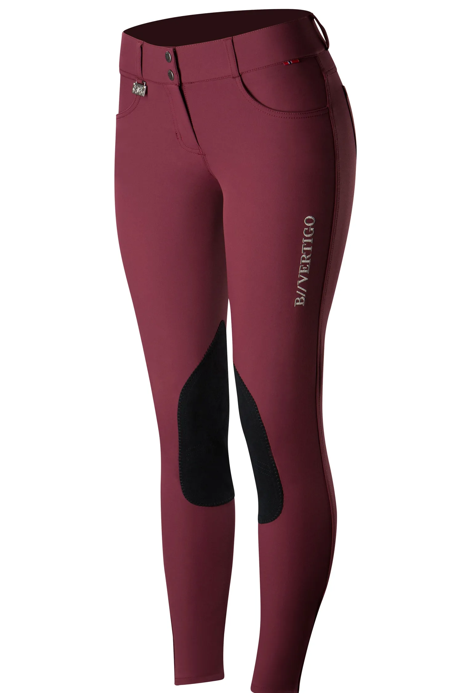 Clearance EQUINAVIA Horze Ladies’ Olivia Knee-Patch Breech with Silicone Grip