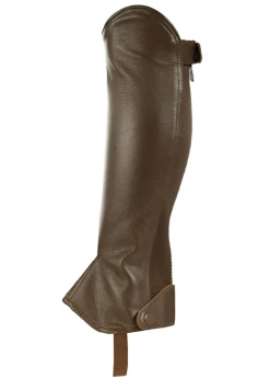 Best EQUINAVIA Horze Leather Half Chaps with Elastic