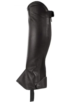 Best EQUINAVIA Horze Leather Half Chaps with Elastic
