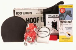 New MACKINNON Ice Horse® Tendon Wraps, Pair Black