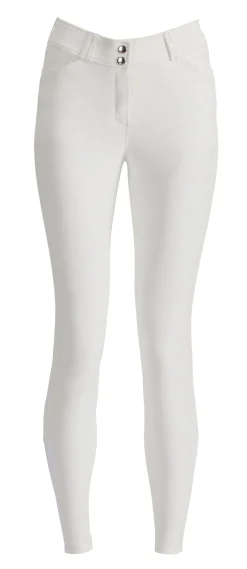 New KARAN LETEX IconEQ™ Ladies’ Dalton Tech Nova Competition Knee-Patch Breech White