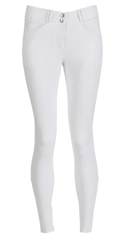 Online KARAN LETEX IconEQ™ Wellesley Ladies’ Tech Nova Competition Knee-Patch Breech White