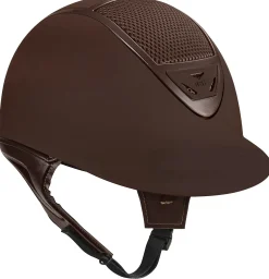 New INT RIDING HELMET IRH® IR4G XLT Matte Brown Finish & Rose Gold Frame Helmet