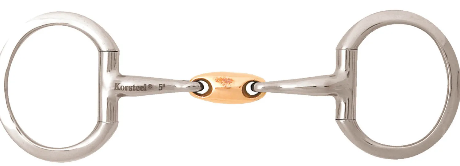 Discount WEATHERBEETA JP by Korsteel® Copper Oval Link Eggbutt Bit