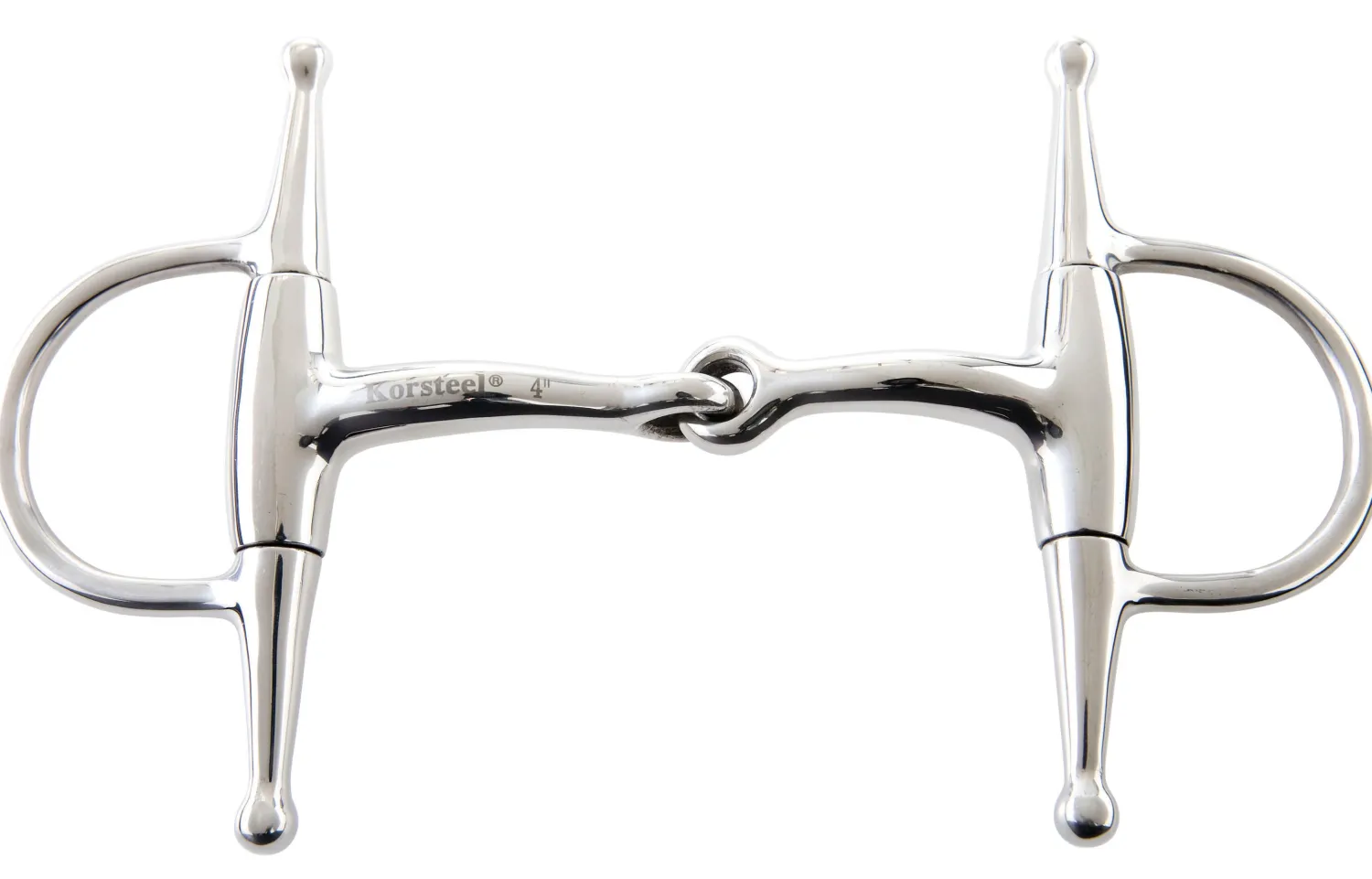 Clearance WEATHERBEETA JP by Korsteel® Eggbutt Full Cheek Snaffle Bit