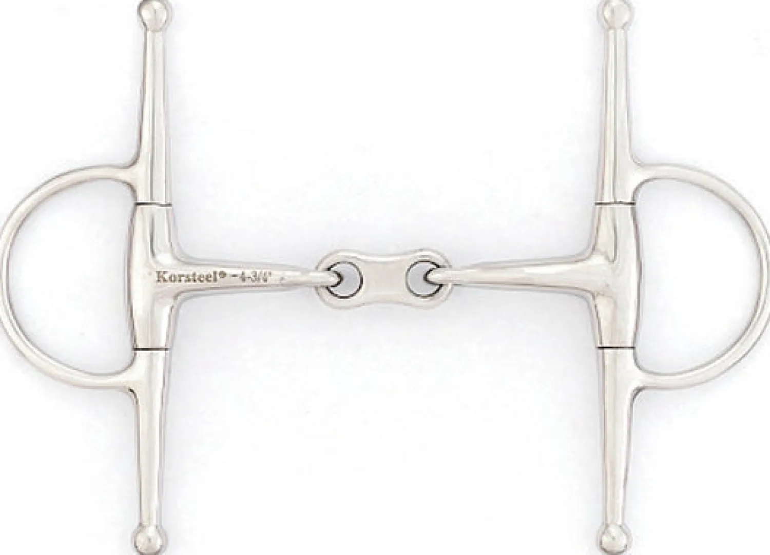 New WEATHERBEETA JP by Korsteel® French Link Full Cheek Snaffle Bit