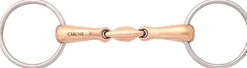 Hot WEATHERBEETA JP by Korsteel® Oval Mouth Copper Loose Ring Snaffle Bit