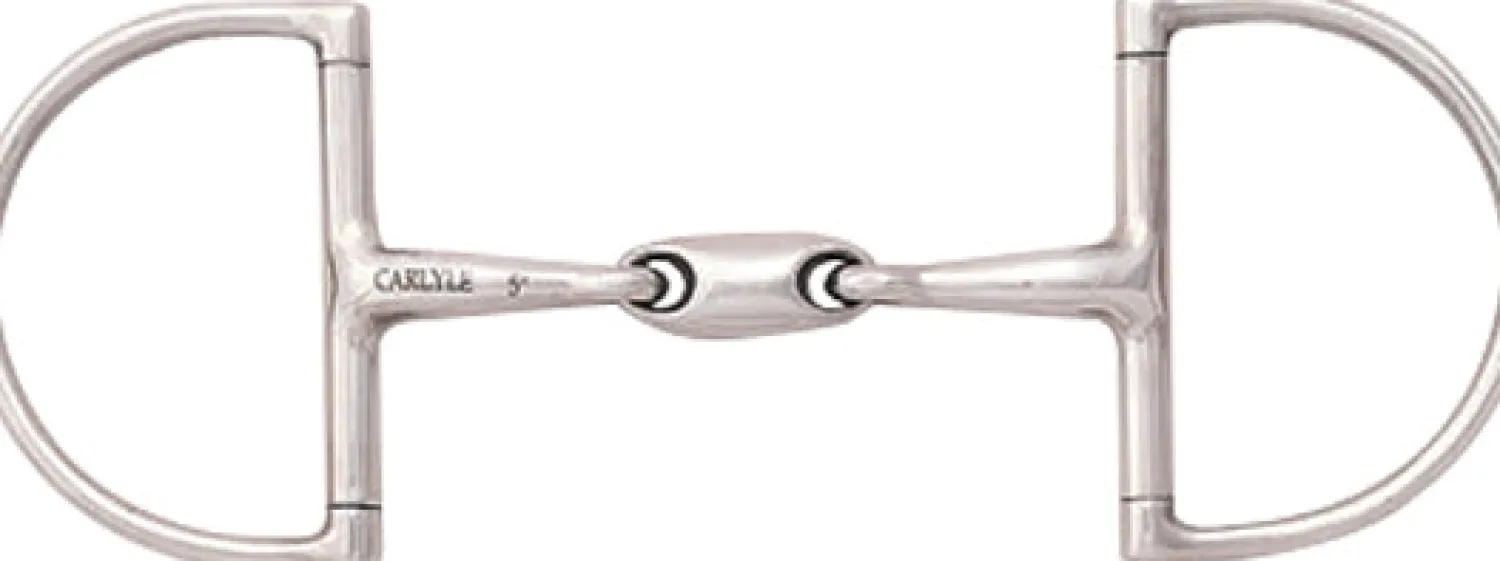 WEATHERBEETA JP by Korsteel® Oval Mouth Hunter D-Ring Snaffle Bit