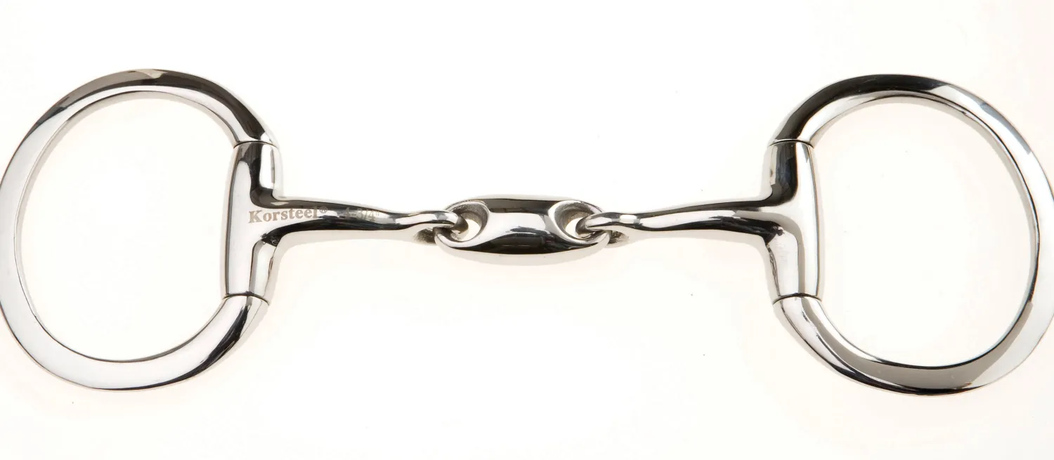 New WEATHERBEETA JP by Korsteel® Oval Mouth Eggbutt Snaffle Bit