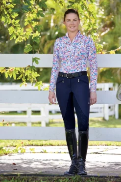Sale KASTEL DENMARK Ladies’ Nadine Long Sleeve Shirt Parisian Floral