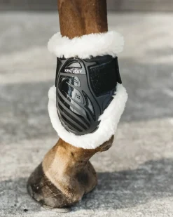 Online KENTUCKY HORSEWEAR Vegan Sheepskin Young Horse Fetlock Boots Black