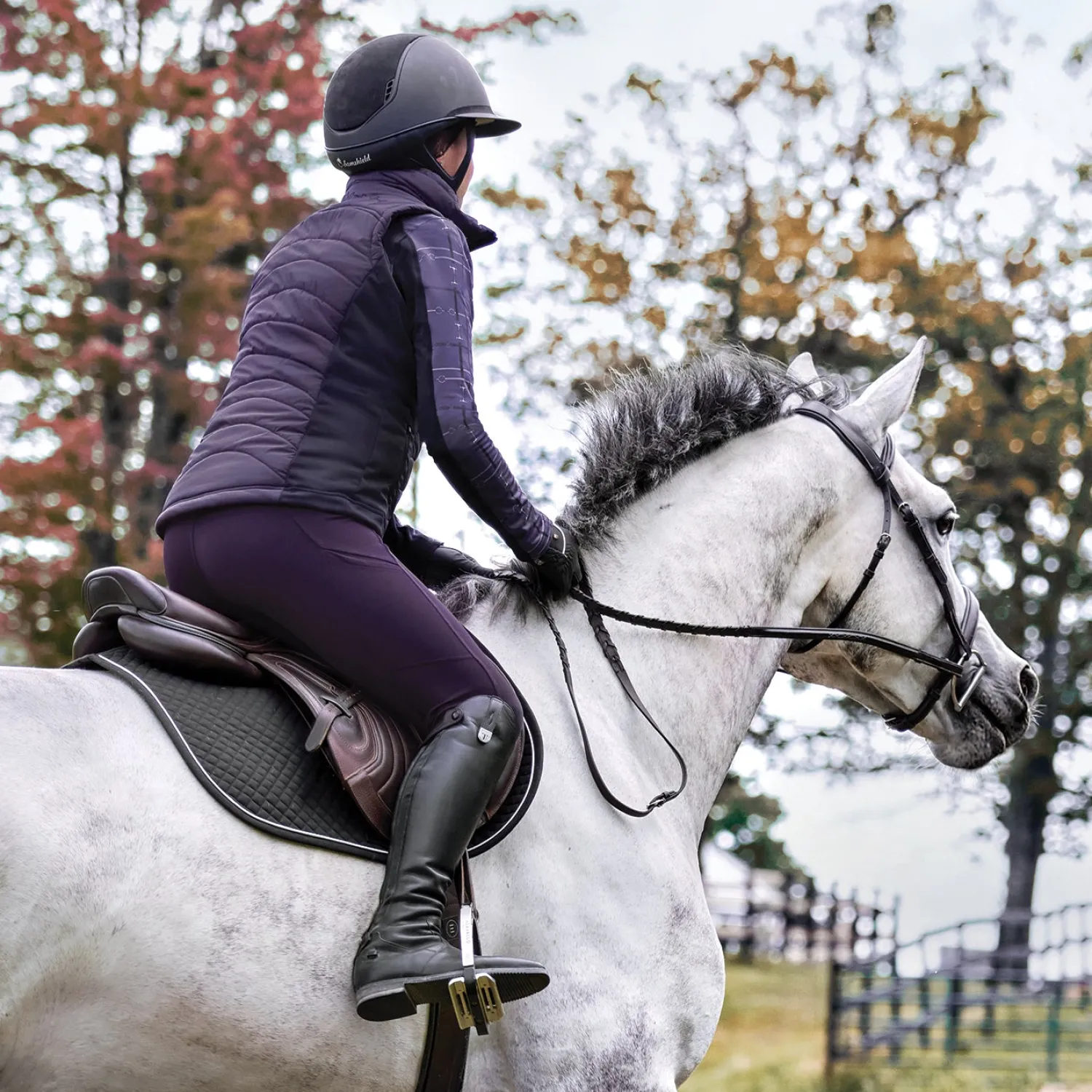 Sale KERRITS ® Counterbalance Quilted Vest Plum Noir