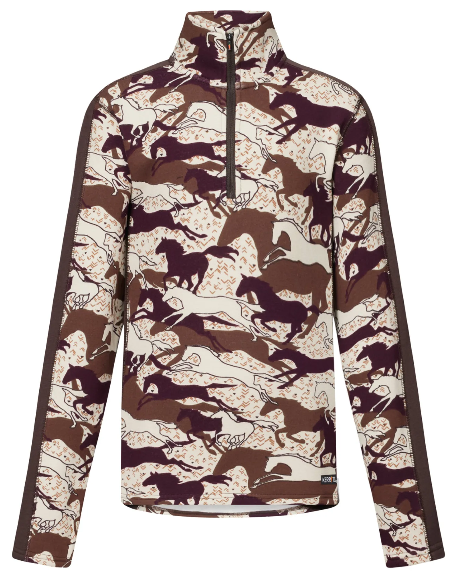 Best KERRITS ® Kids’ Plush Printed Fleece Half-Zip Top