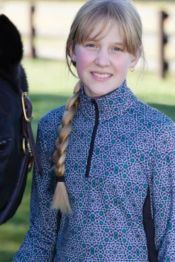 Online KERRITS ® Kids’ Rail Side Quarter-Zip Tech Top