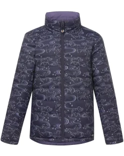 Sale KERRITS ® Kids' Ride The Wind Reversible Quilted Jacket Plum Noir/Violetdawn