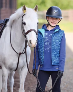 Online KERRITS ® Kids' Ride The Wind Reversible Quilted Vest Lapis/Aqualuxe