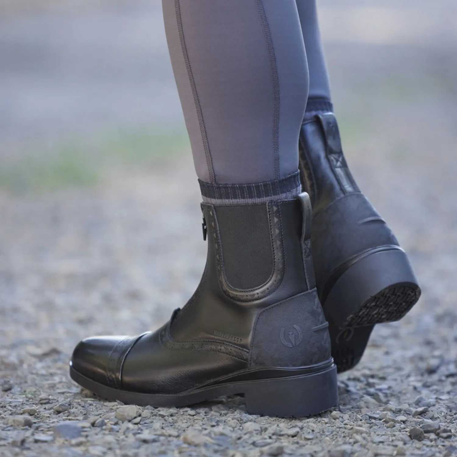 New KERRITS ® Ladies’ Essence Waterproof Paddock Boots Black