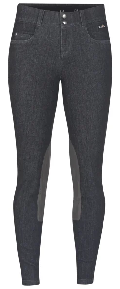 Hot KERRITS ® Ladies’ Stretch Denim Knee-Patch Breech
