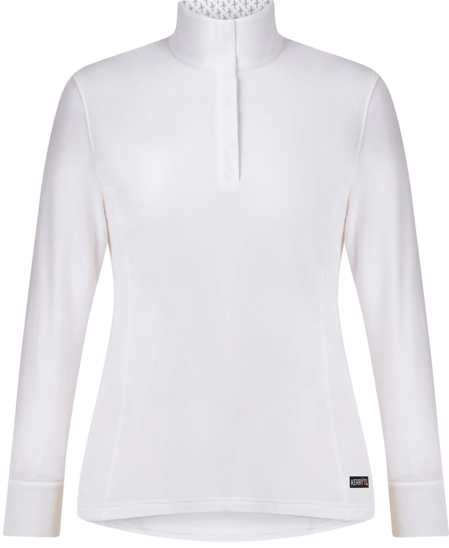 KERRITS ® Ladies’ Winter Circuit Show Shirt White/Bits N Crop