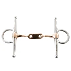 Best WEATHERBEETA Korsteel® Steel Twisted Copper Mouth Dr. Bristol Full Cheek Bit Stainless