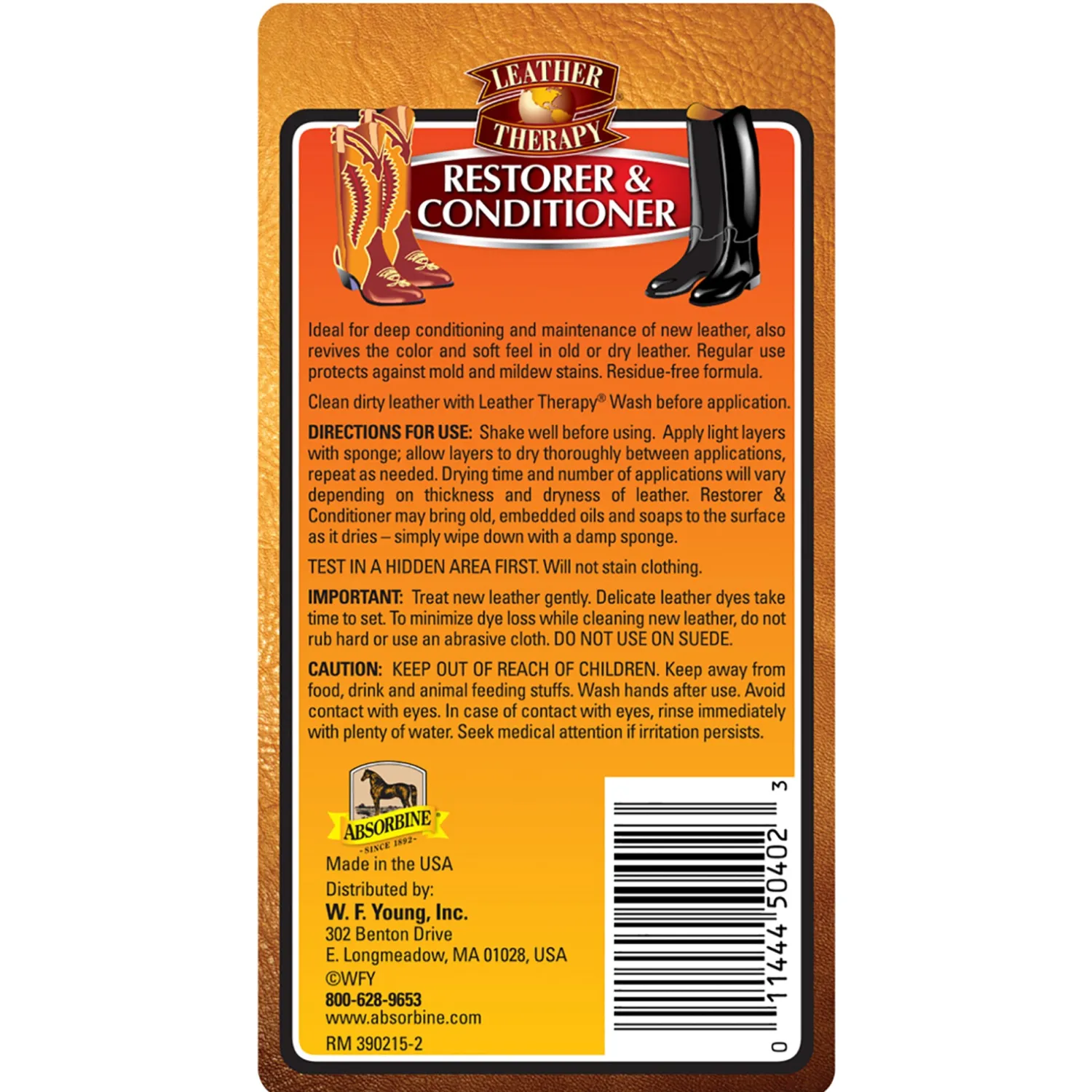 Best ANIMAL HEALTH INT Leather Therapy® Restorer & Conditioner™