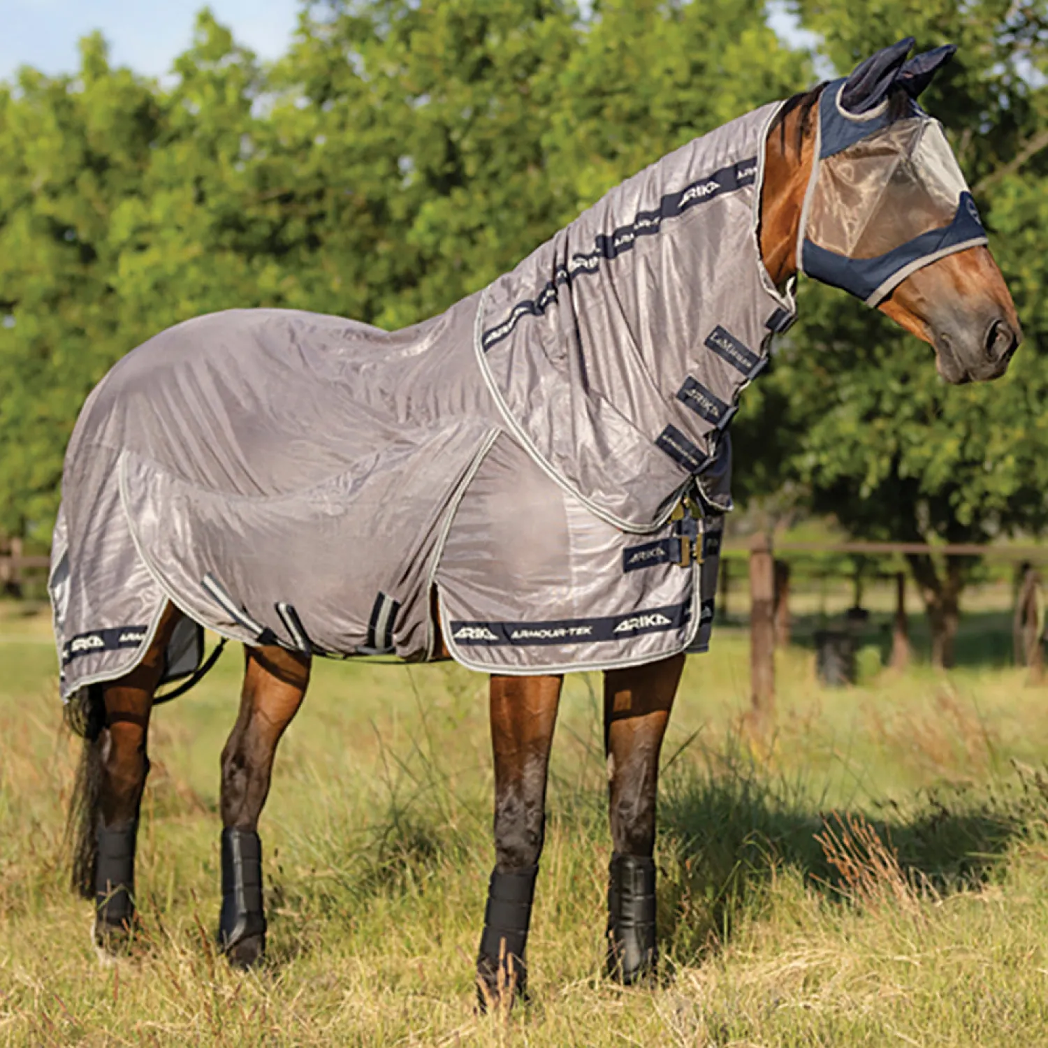 HORSE HEALTH TRADE LeMieux® Arika Armour-Tek Fly Sheet Silver