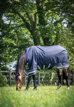 Clearance HORSE HEALTH TRADE LeMieux® Arika Featherweight Turnout Sheet Navy