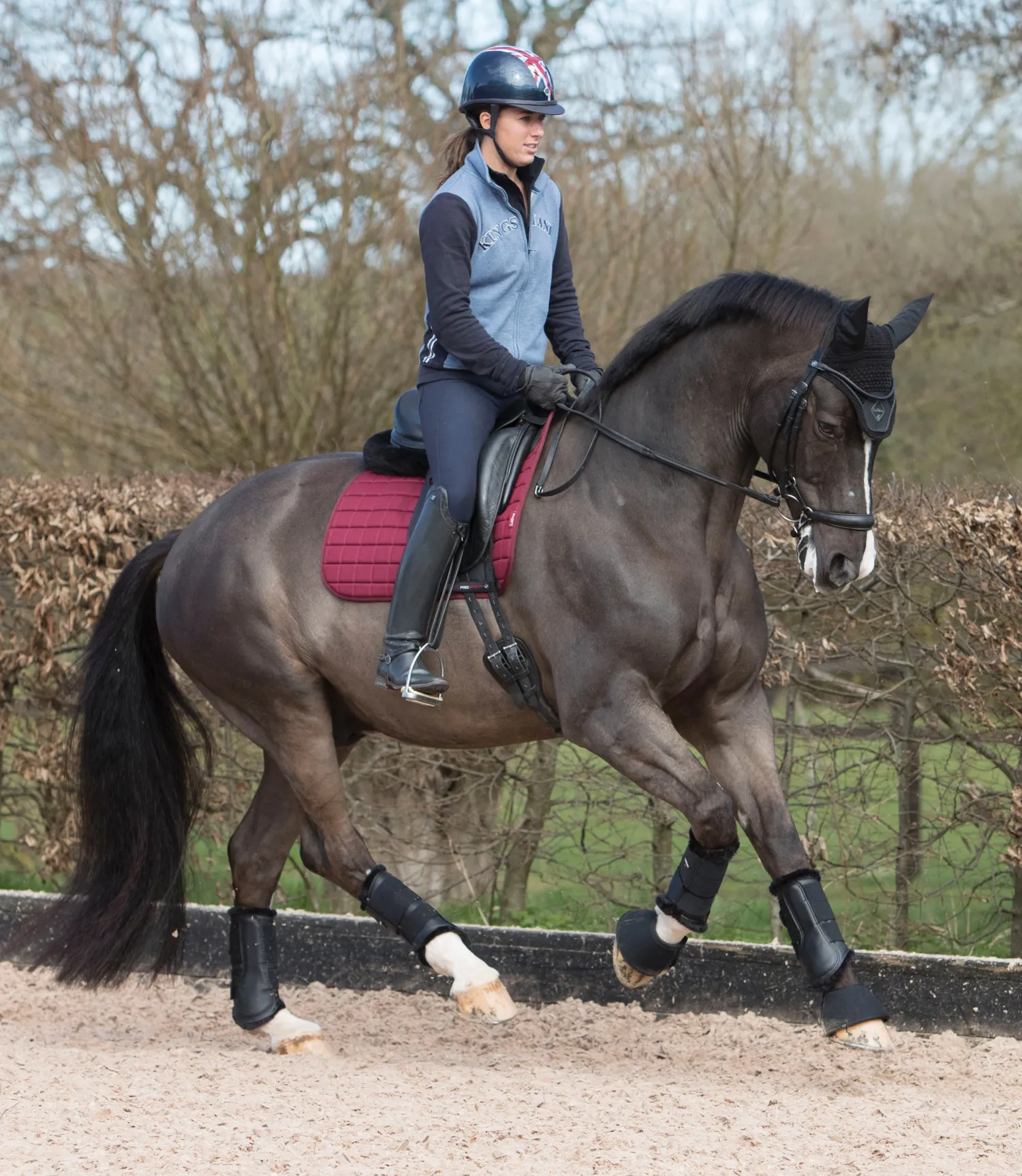 Hot HORSE HEALTH TRADE LeMieux® Fleece-Lined Brushing Boots
