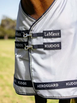 Best HORSE HEALTH TRADE LeMieux® Kudos AeroGuard Fly Sheet Silver